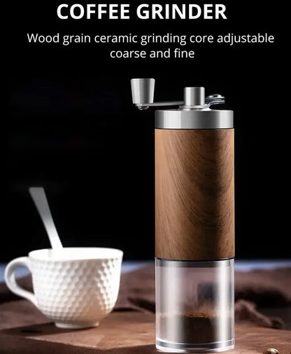 Portable Hand-cranked Coffee Bean Grinder