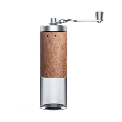 Coffee Bean Grinder Wood Grain Stainless Steel Crank Hand Coffee Grinder Coffeeware Coffee Machine Kitchen Tools Cocina